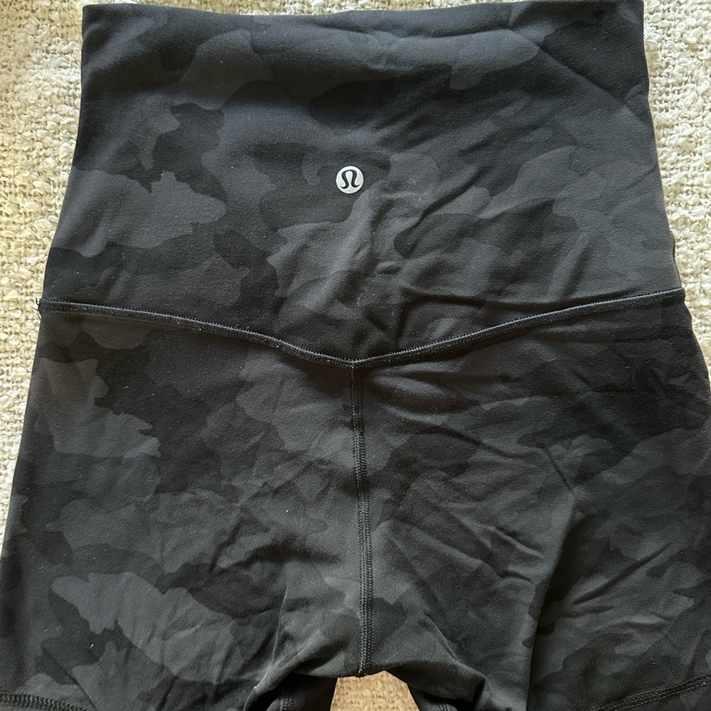 lululemon athletica Dark Camo Bike Shorts